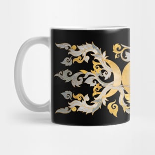 Triple Moon - Triple Goddess Pearl and Gold Mug